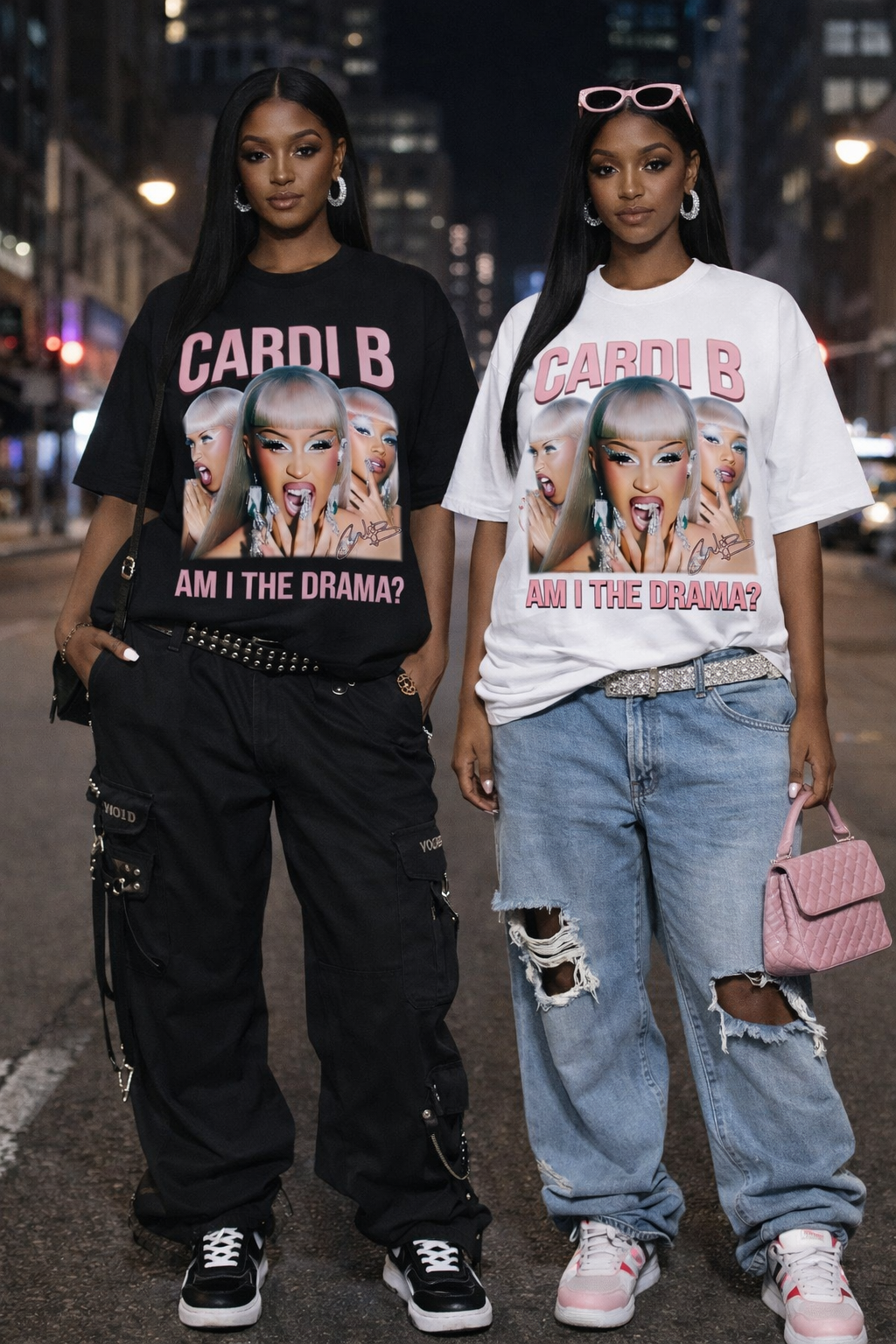 CARDI B CONCERT TEE/LITTLE KISS DRAMA TOUR