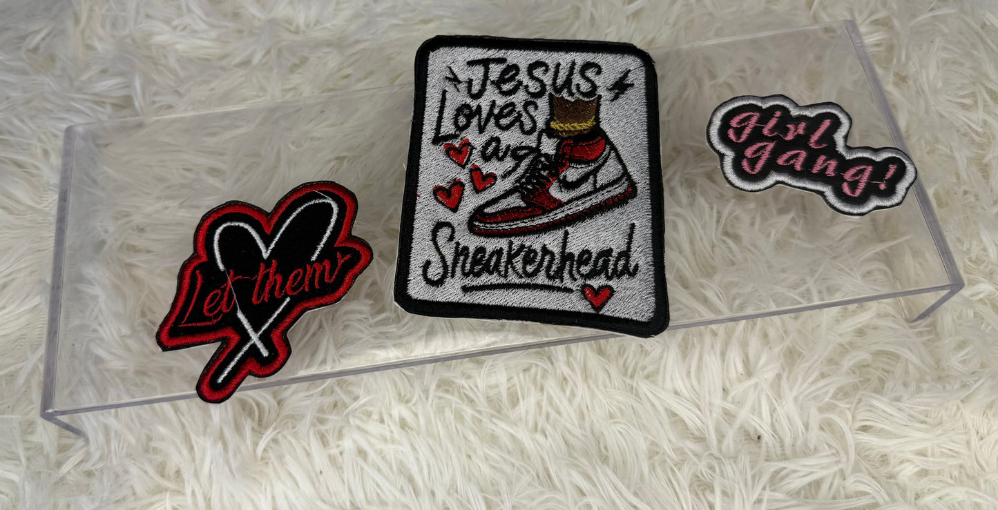 RANDOM Mixed patch bundle