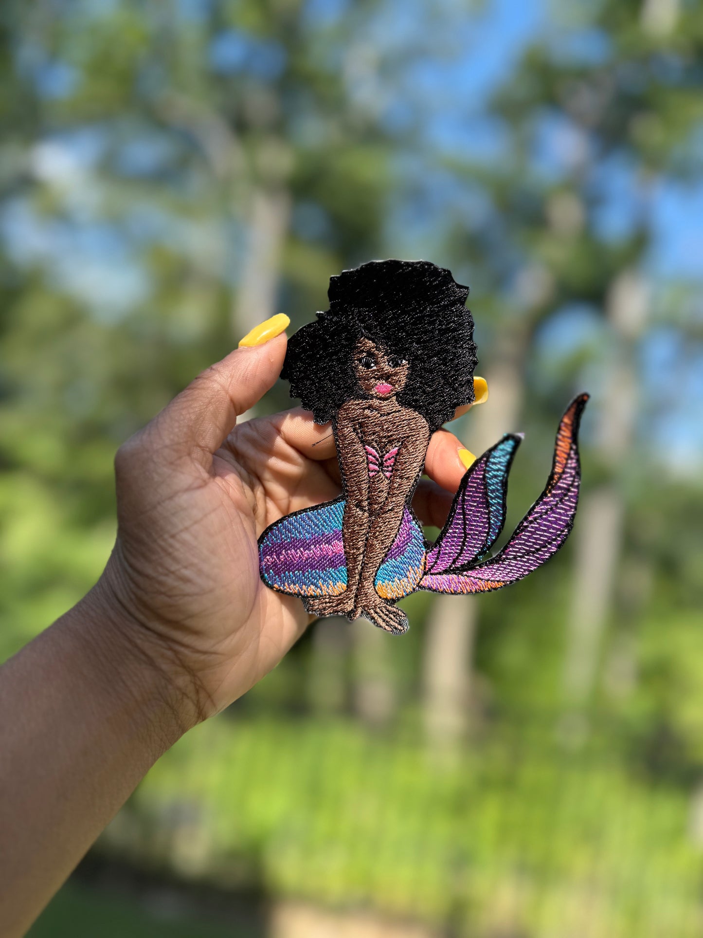 Mermaid patch