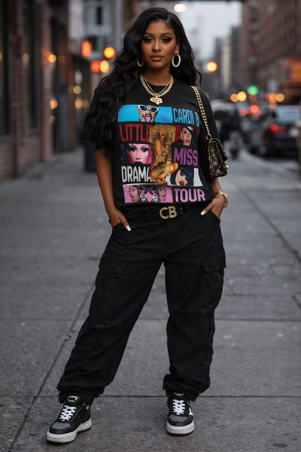 CARDI B CONCERT TEE/LITTLE KISS DRAMA TOUR