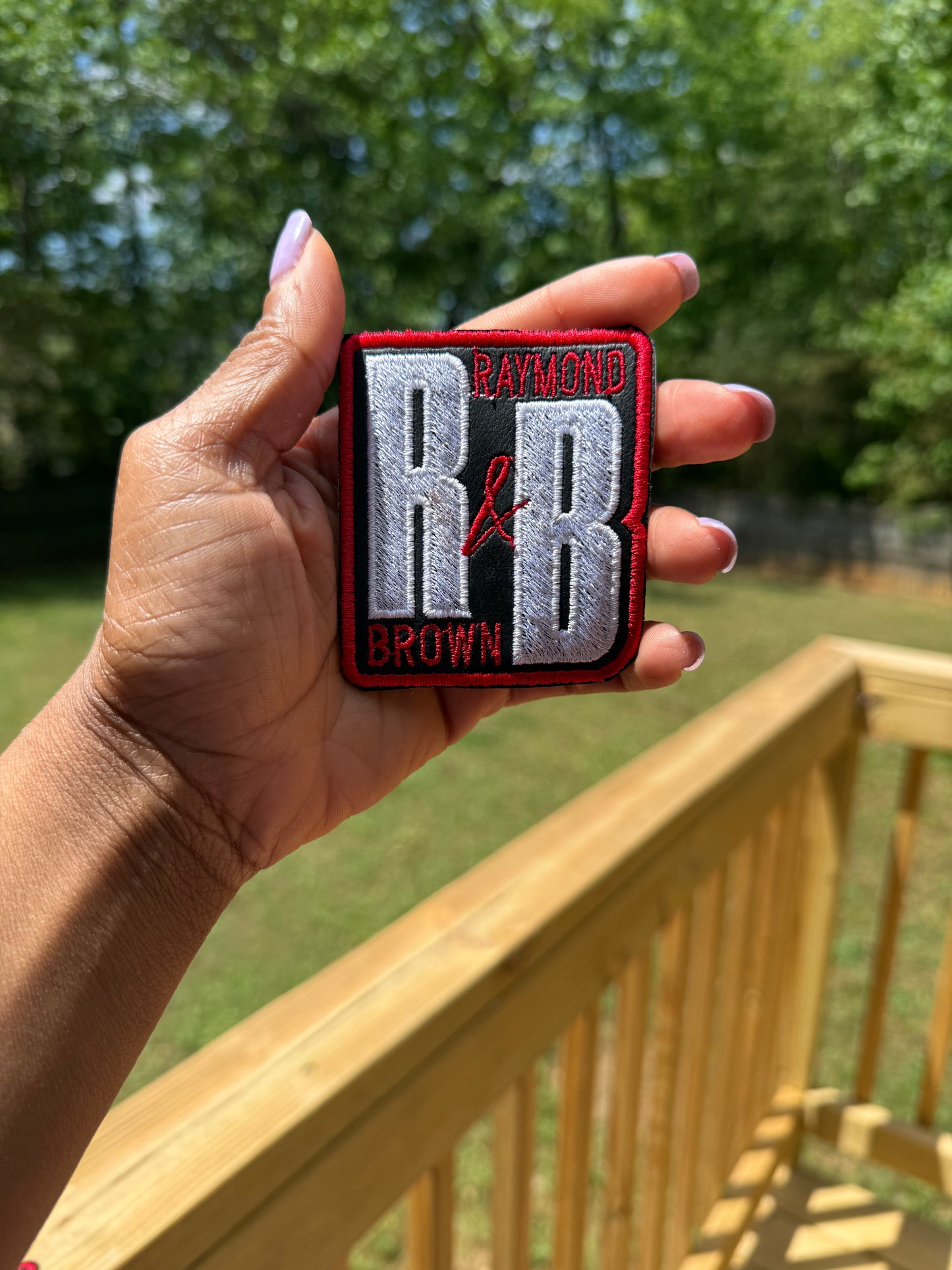 R&B Raymond and Brown patch