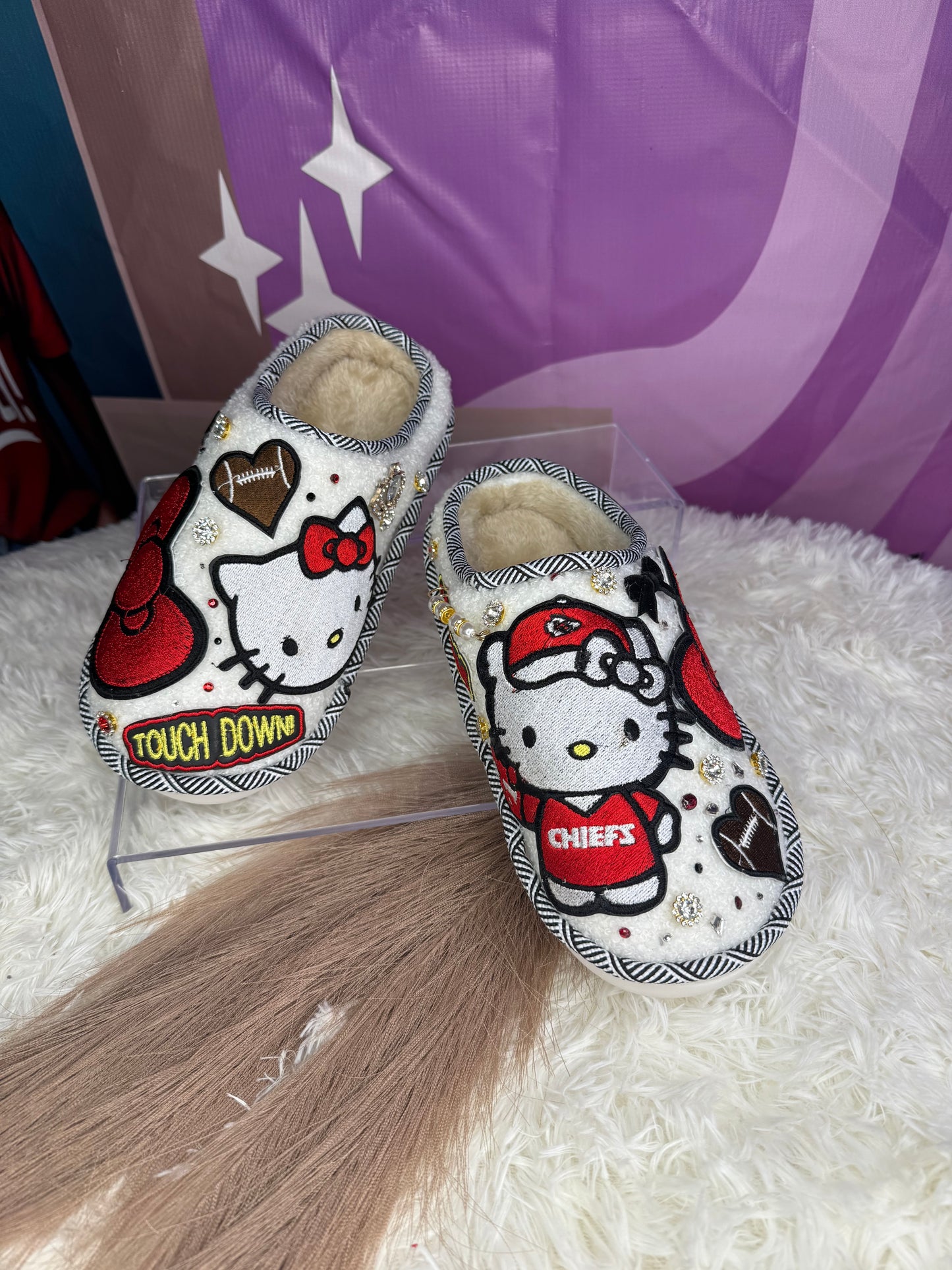 Chiefs   HK patch house slippers
