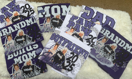 Custom photo Graduation shirts