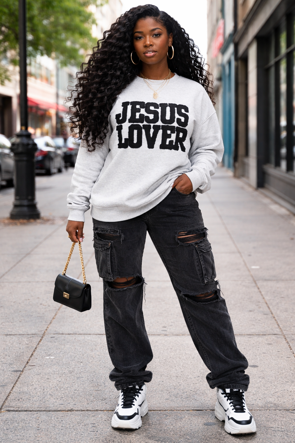 JESUS LOVER  SWEATER