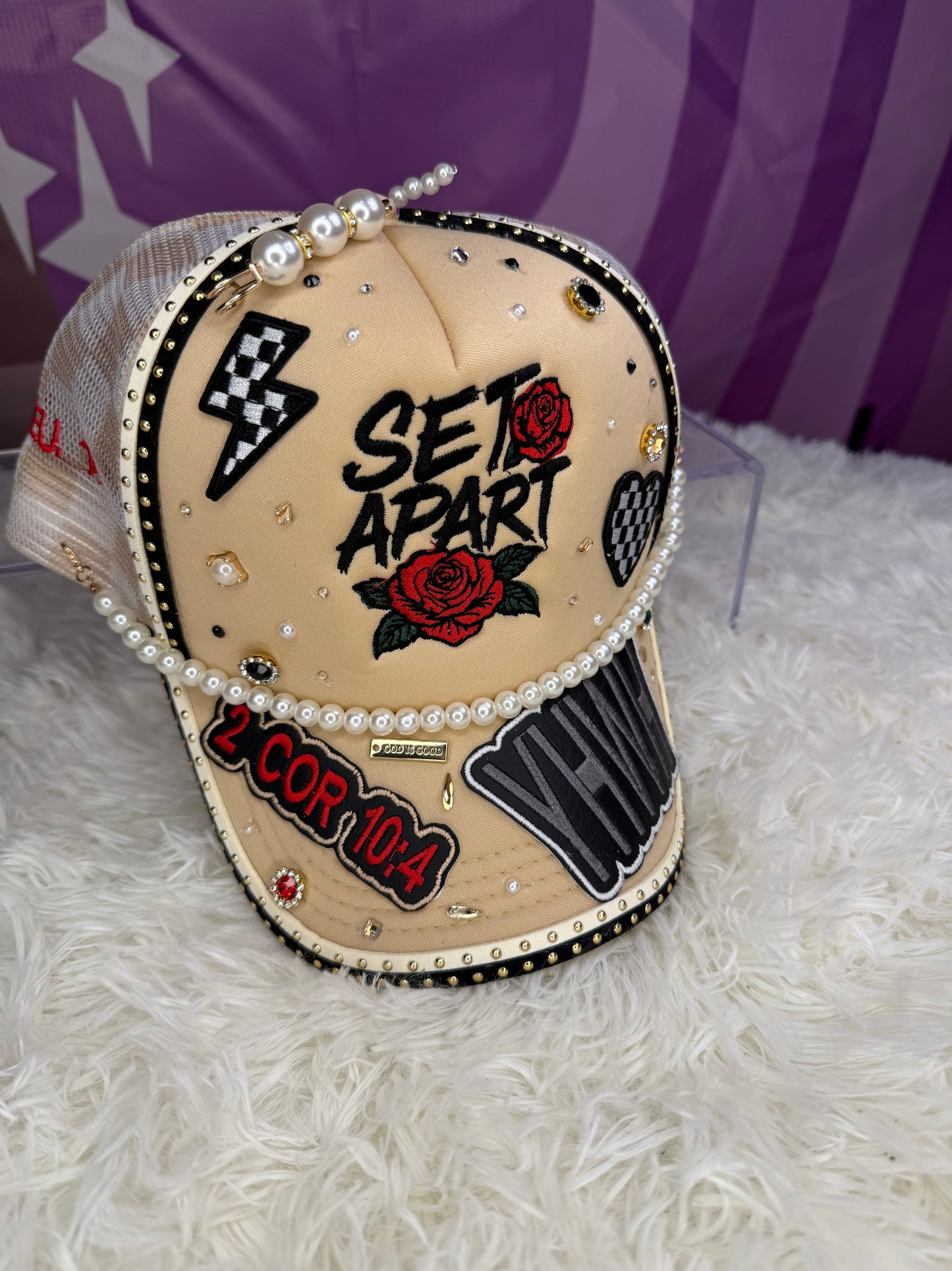 SET APART EMBROIDERED JUNK CAP