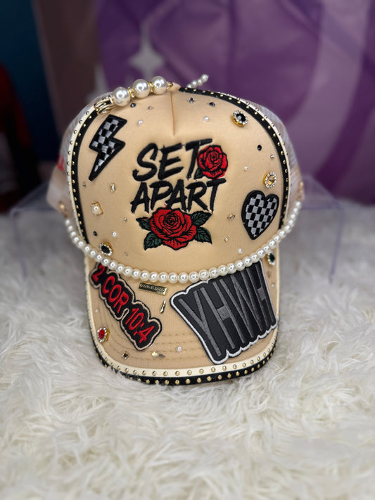 SET APART EMBROIDERED JUNK CAP