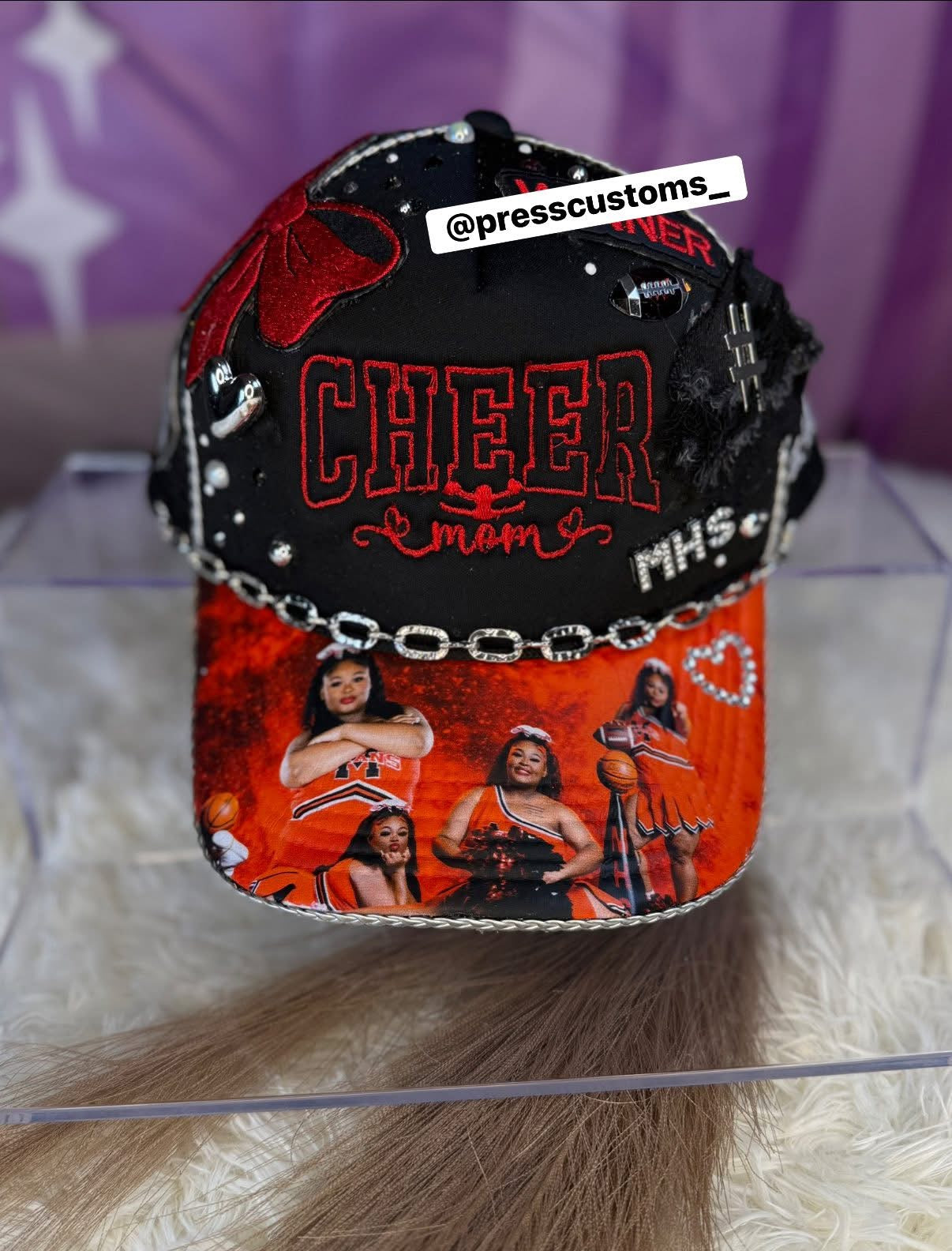 HAT PHOTO BRIM DESIGN