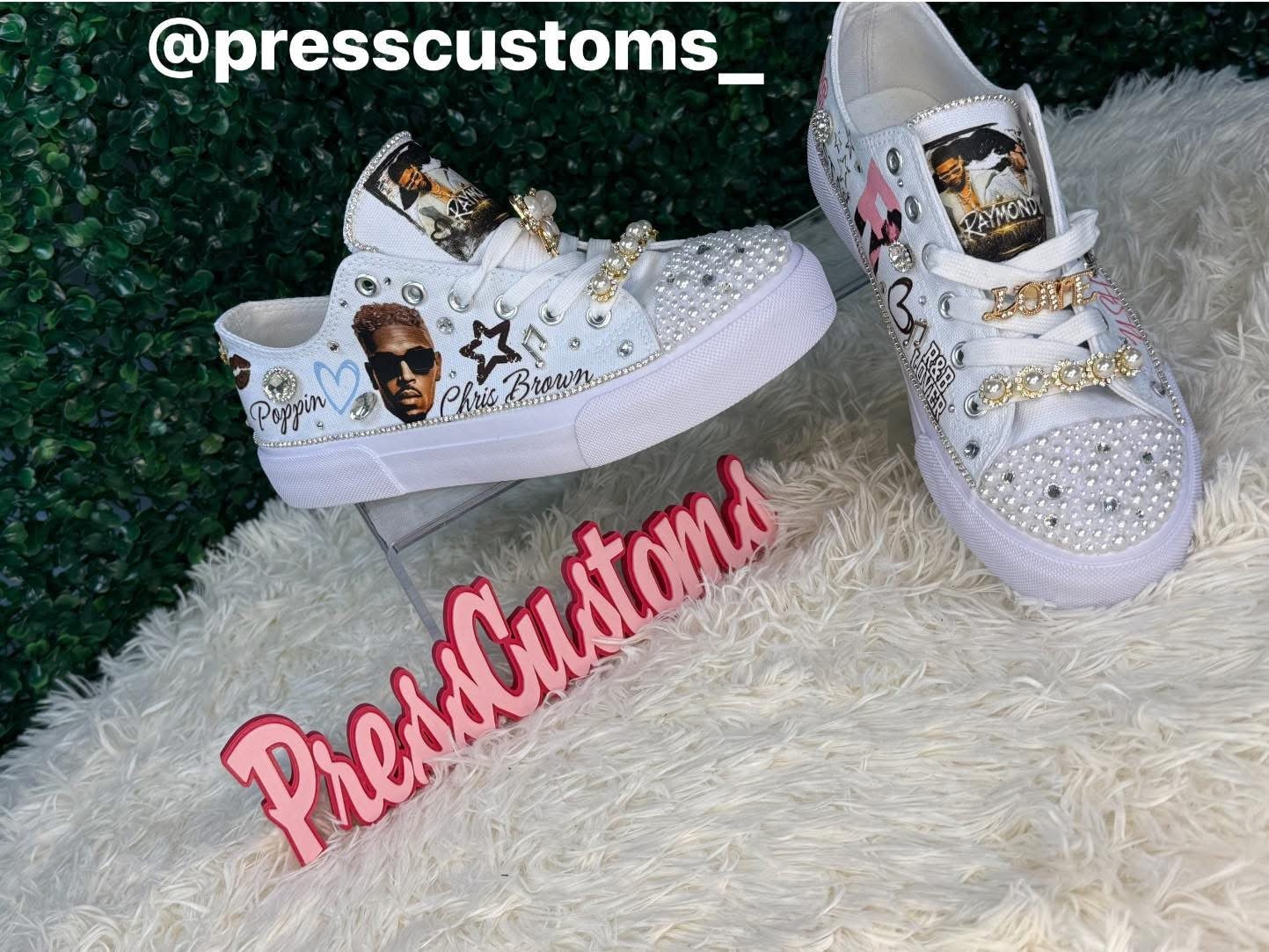 CUSTOM BLING SHOE-R&B edition