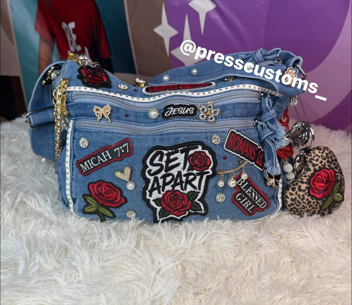 SET APART DENIM BAG