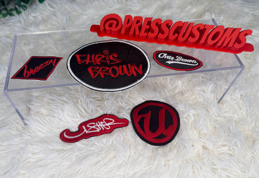 USHER & CHRIS BROWN name PATCH bundle