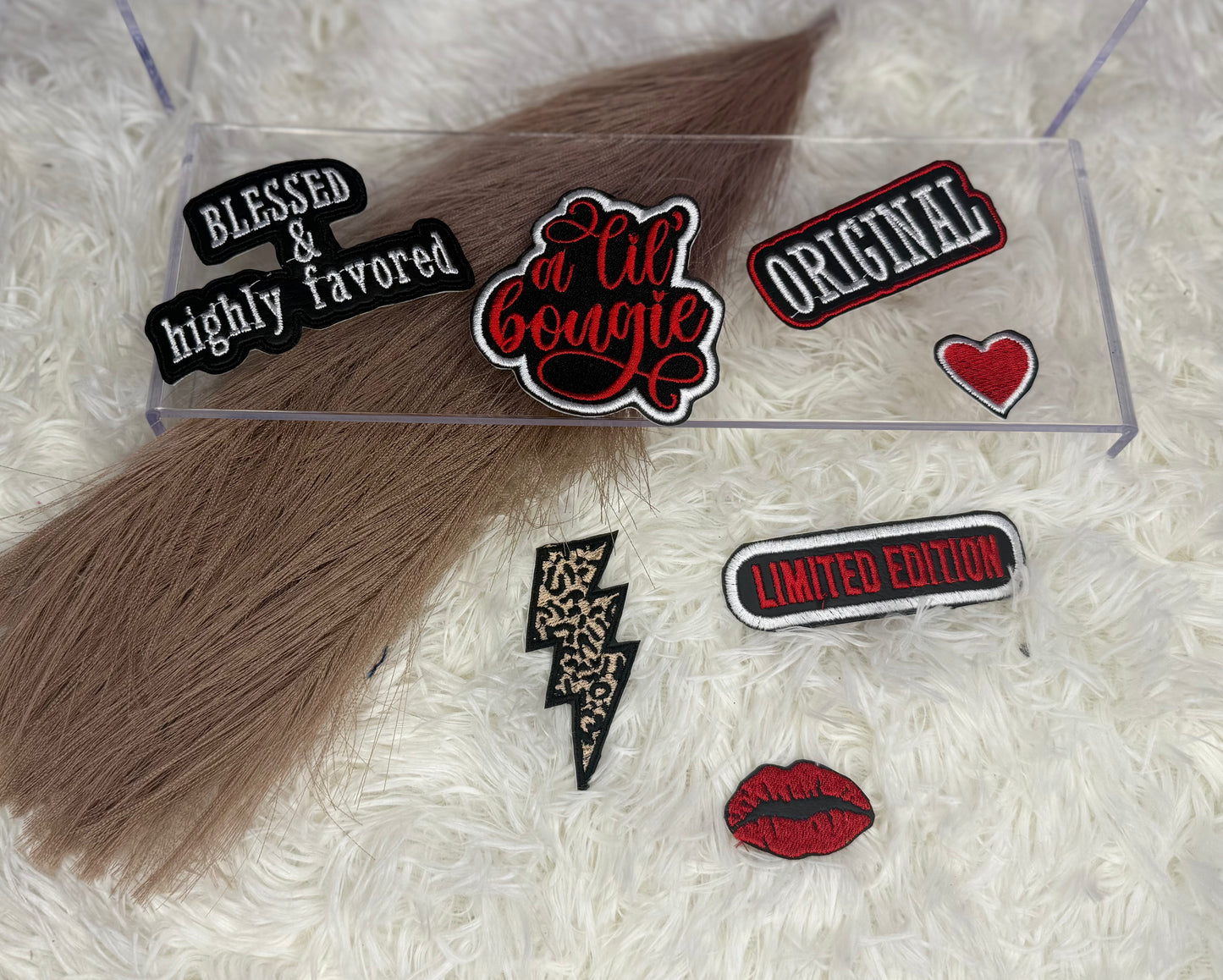 RANDOM Mixed patch bundle