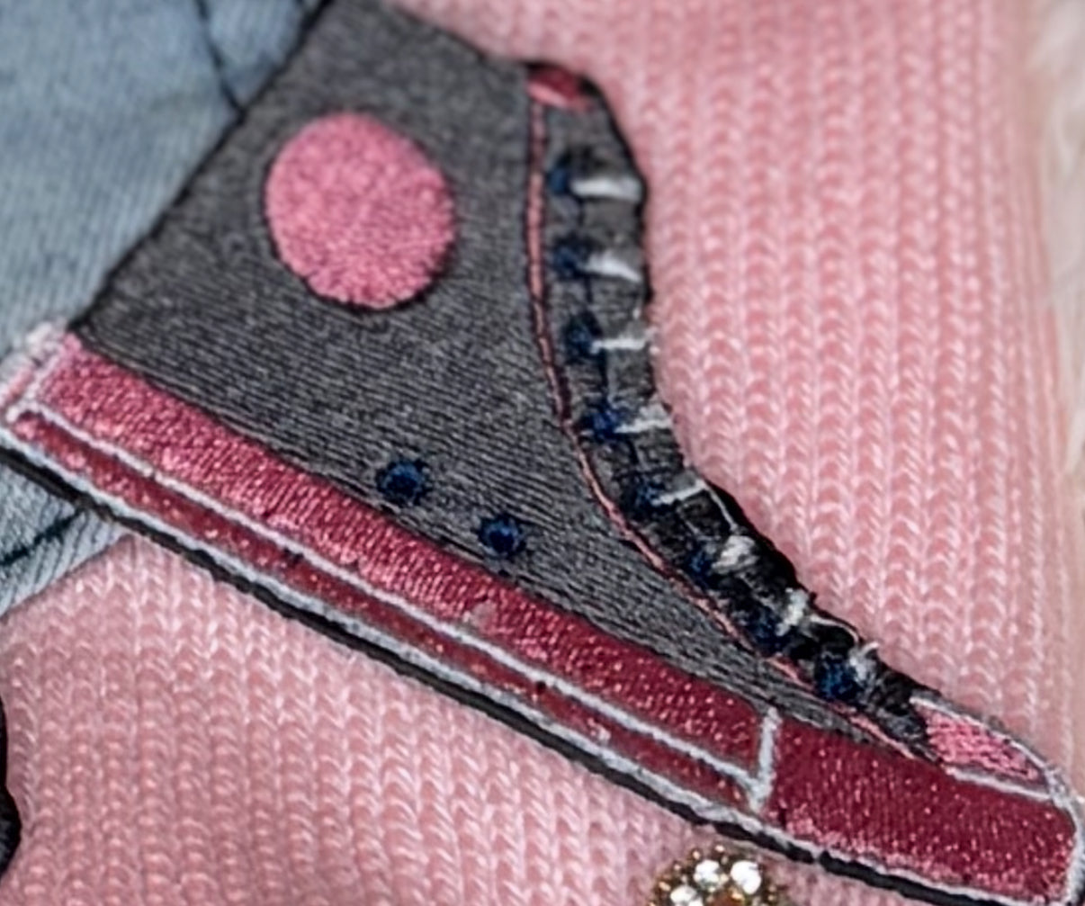 Tennis shoe patch