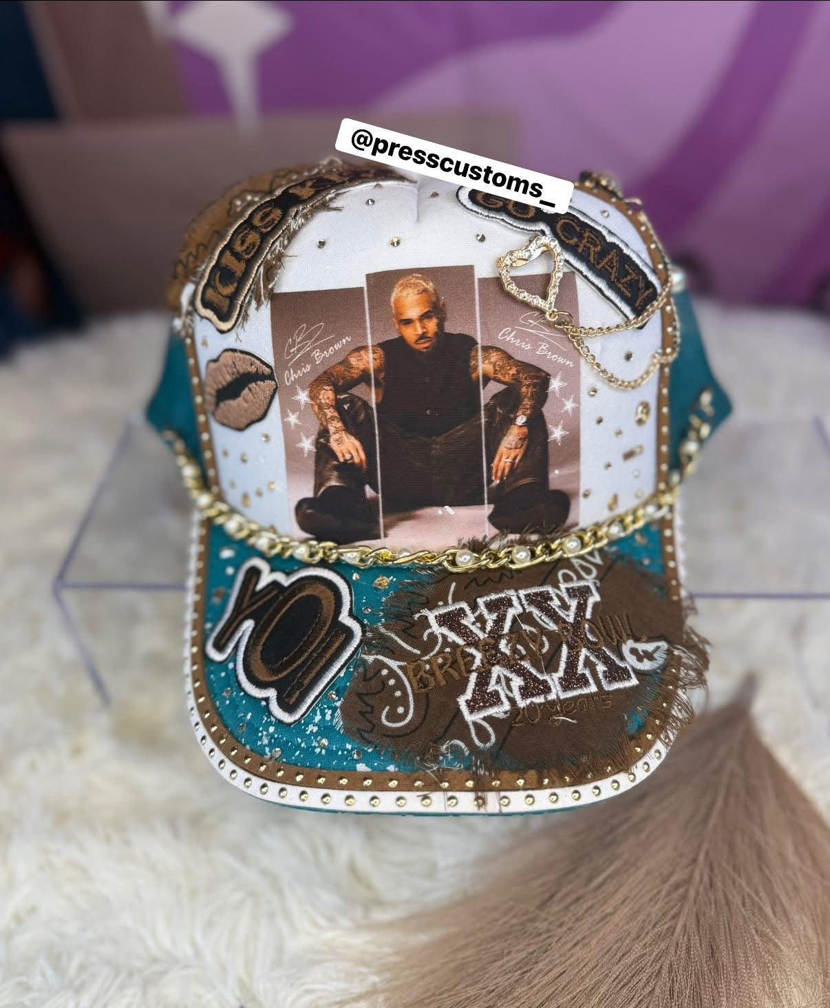 Chris Brown only JUNK HAT CUSTOM ORDER