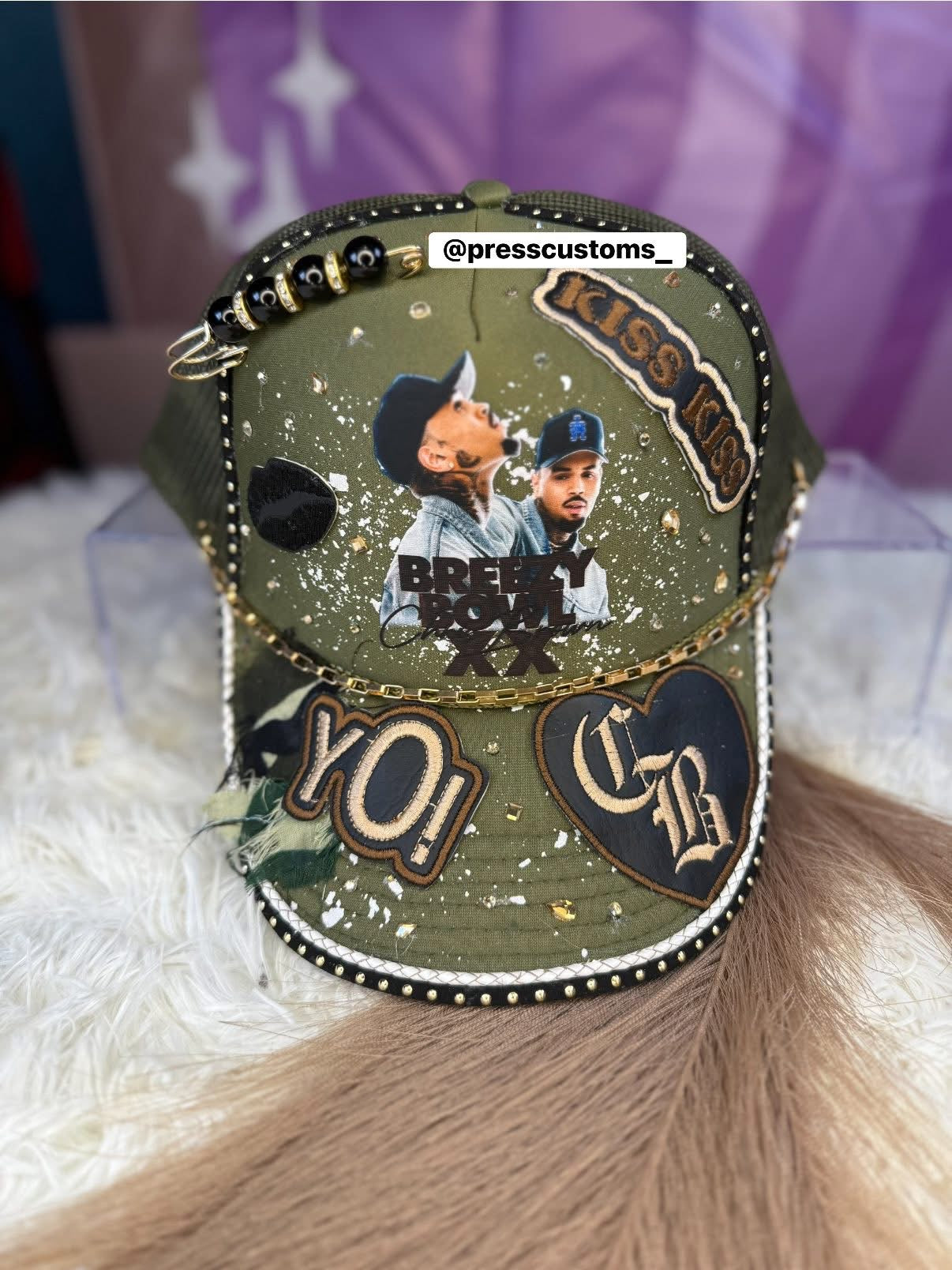 Chris Brown only JUNK HAT CUSTOM ORDER