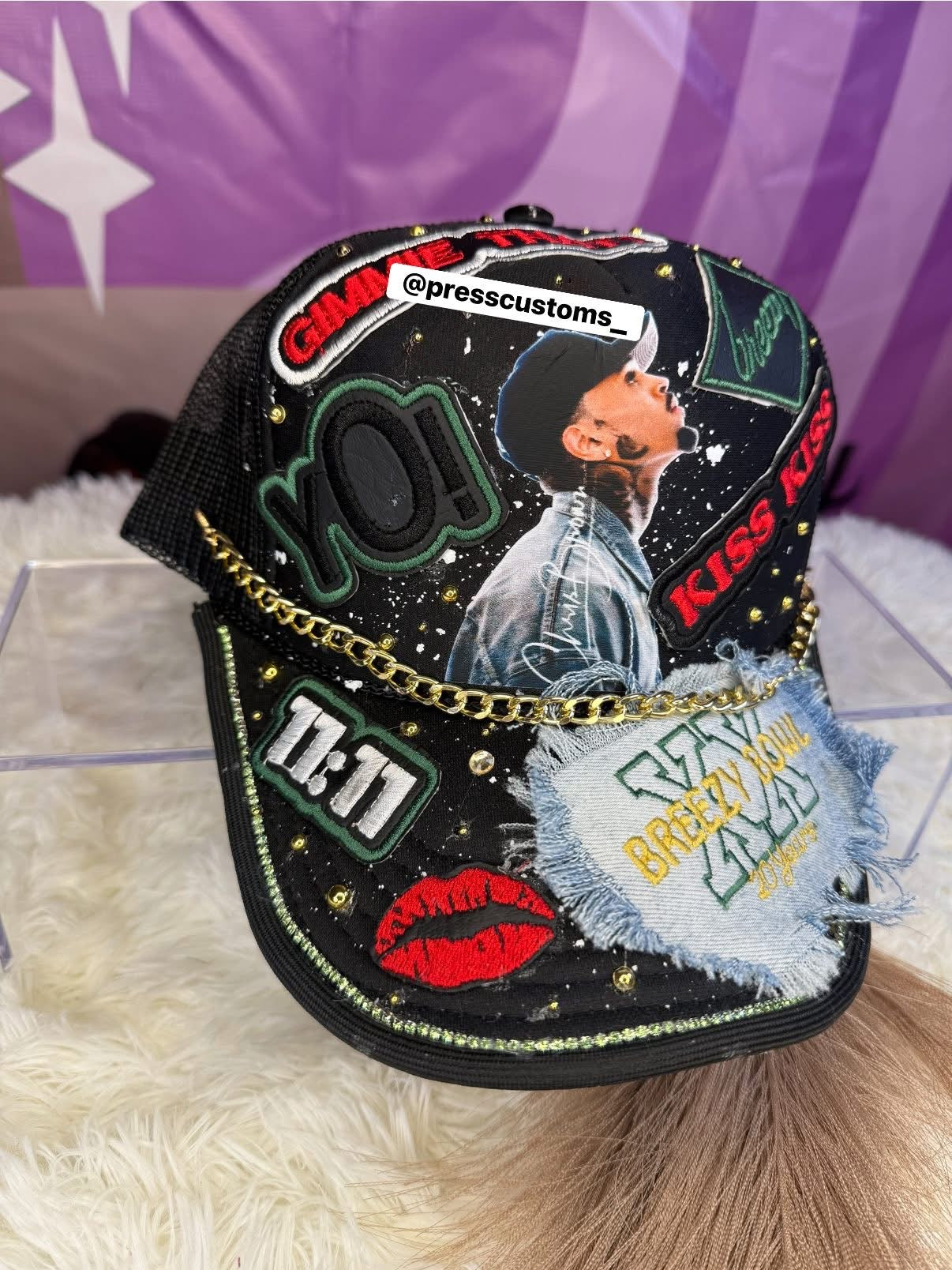 Chris Brown only JUNK HAT CUSTOM ORDER