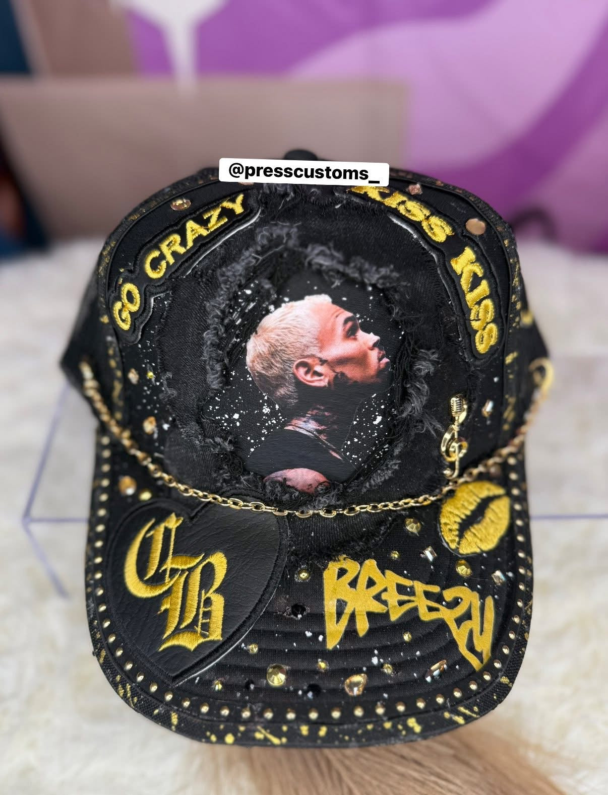 Chris Brown only JUNK HAT CUSTOM ORDER