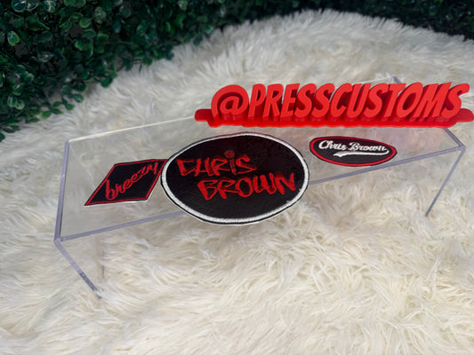 CHRIS BROWN name PATCH bundle