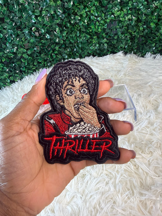 MJ  face  triller patch