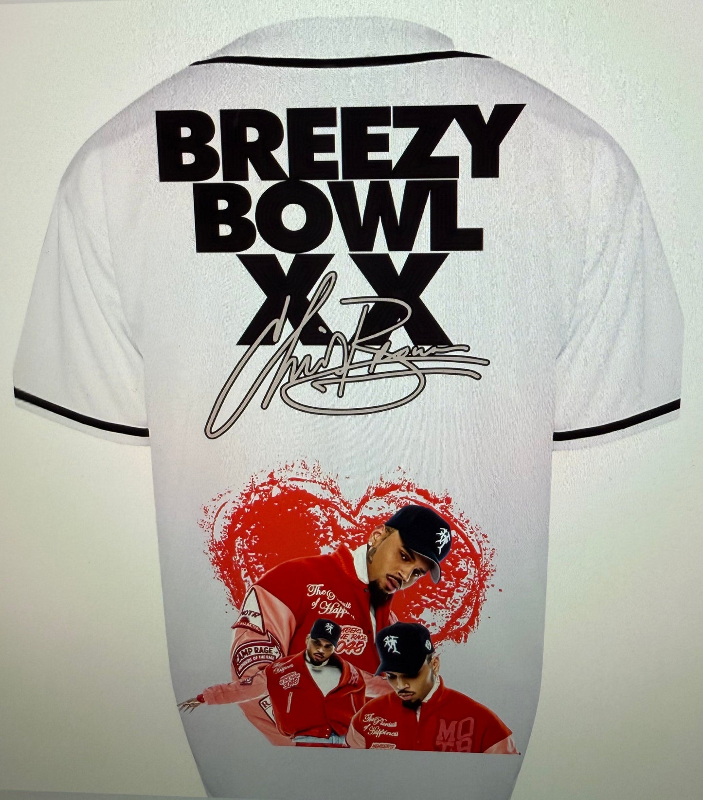 STAR CUSTOM BASEBALL JERSEY