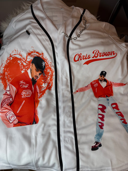 STAR CUSTOM BASEBALL JERSEY
